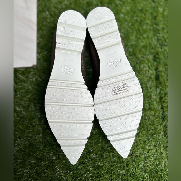 AGL Brown Loafers with White Sole - Picture 11 of 11